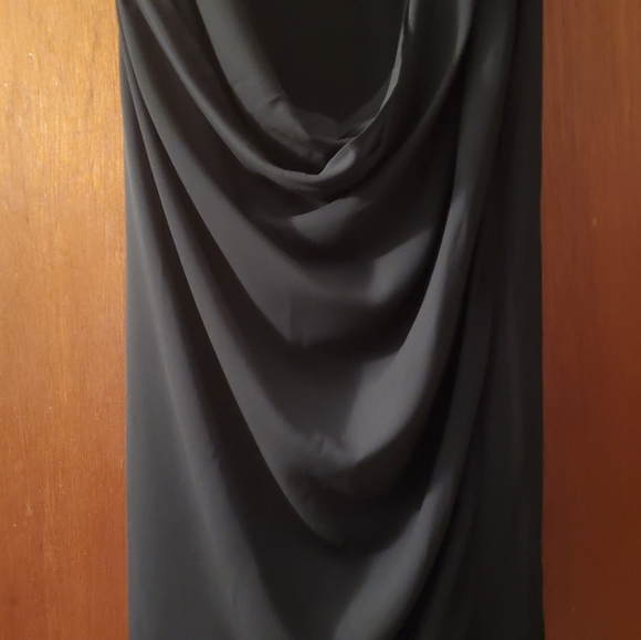 McGinn Knightsbridge draped black dress - Picture 2 of 12